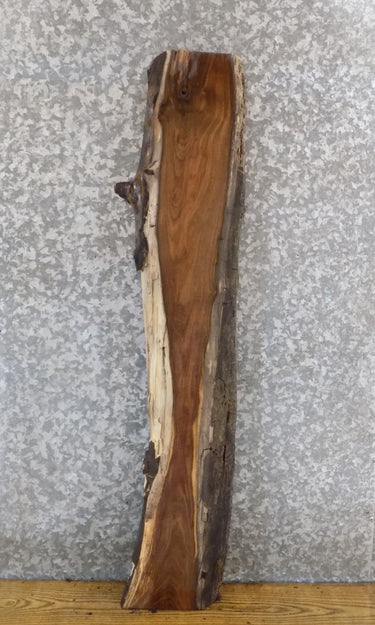 Black Walnut Rustic Live Edge Floating Vanity Wood Slab 1395